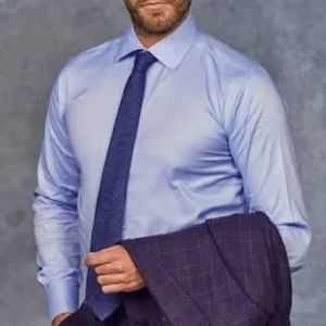 Pronto Uomo Firenze Italy shirt 17.5